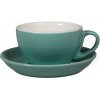 Biebri šálka s podšálkou, 190ml, tyrkysová