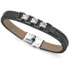 Viceroy Elegantný kožený náramok pre mužov Magnum 15151P01010