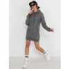 Dámske mikinové šaty TIMMY tmavomodré Dstreet EY1930 Farba: Šedá - tmavo, Veľkosť: S