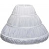 Spodnička pod spoločenské šaty pre dievčatá Farba: Biela, Veľkosť: 75 cm