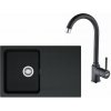 Set Franke T30Č (dřez OID 611-78 Černá + baterie FP 9000.071 Onyx) 114.0366.039