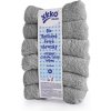 KIKKO BIO bavlnené froté obrúsky Organic 21x21 5 ks Silver