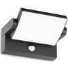 Ideal Lux 287713 SWIPE vonkajšie nástenné svietidlo so senzorom LED 21W 2300/1320lm 3000K antracitová