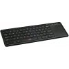 C-TECH klávesnice WLTK-01, bezdrátová s touchpadem, černá, USB WLTK-01