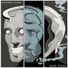 Knocked Loose - Laugh Tracks / Blue Red & Yellow / Vinyl [LP]