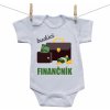 Boodyy Body s krátkym rukávom Budúci finančník 92 (18-24 mesiacov)