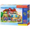 Puzzle MAXI dieliky 40 ks, HOUSE