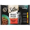 Sheba Selection in Sauce Šťavnatý výber 4 x 85 g