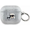 Karl Lagerfeld PU Embossed Karl and Choupette Heads Puzdro na AirPods 3 KLA3PGKCPS