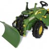 Rolly Toys Snežný pluh RollySnow Master zelený