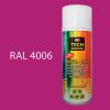 Farba v spreji akrylová TECH RAL 4006 lesklá 400 ml