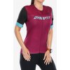 Dámske cyklistické tričko Dynafit Ride Light Full Zip Shirt - beet red