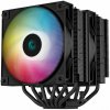 DEEPCOOL chladič AG620 BK ARGB / 2x 120mm fan / 6x heatpipes / PWM / pro Intel i AMD / černý R-AG620-BKANMN-G-2
