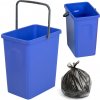 EDANTI Odpadkový kôš na triedenie odpadu 10 l modrý
