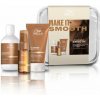 Wella Professionals Ultimate Smooth Wella Professionals Ultimate Smooth Shampoo intenzívne vyživujúci šampón na lesk a hebkosť vlasov 100 ml + Wella Professionals Ultimate Smooth Mask hydratačná a vyž