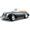 Bburago Porsche 356B Cabriolet 1961 1:24 čierna (BB18-22078)