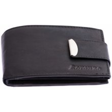 Loranzo pánska peňaženka s prackou čierna