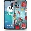 Picasee silikónový prehľadný obal pre Motorola Moto G72 - Christmas