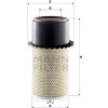Vzduchový filter MANN+HUMMEL GmbH C 21 431