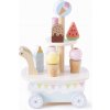 CUKRÁREŇ Zmrzlináreň Pastelový Vozík so Zmrzlinou SÚPRAVA NA ZMRZLINU pre deti
