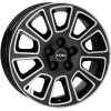 Rial TRANSPORTER 2 DBF - lesteny cierne matny 7,5x18 6x139,7 ET47 TP2-75847FR13-1