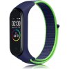 Remienok Cloth Wristband modro-limetkový pre Xiaomi Smart Band 7