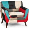 Patchwork kreslo GRAND