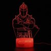 Beling 3D lampa,RED KNIGHT,7 farebná, ZVC5EQ