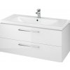 Cersanit LARA SKRINKA 100 cm S UMÝVADLOM COMO v demonte, biela S801-191-DSM