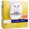 Gourmet Gold tuniak pečeň morka hovädzie 8 x 85 g