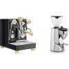 Lelit Bianca PL162T V3, black + Rocket Espresso SUPER FAUSTO, chrome