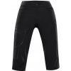 Alpine Pro WEDERA 2 dámske čierne softshellové capri nohavice - 40