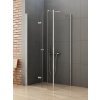 New Trendy New Soleo sprchovací kút 100x100 cm obdĺžniková chromová lesklé/priehľadné sklo K-0380