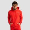GymBeam Mikina Limitless Hoodie Hot Red - M