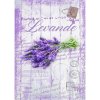 Ceduľa Levanduľa - Levande - vintage 30cm x 20cm Plechová tabuľa