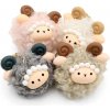 SOFUN PomPom Sheep, plyšová kľúčenka/prívesok, rôzne farby