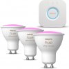 Philips HueWCA 4,3 W GU10 EU + Philips HueWCA 4,3 W GU10 2P EU + Philips HUE Bridge EU