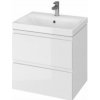 Cersanit MODUO 60 Skrinka umývadlová závesná, 59,5x44,7x57 cm Biela lesk S929-010 S929-010