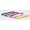 Unihoc hairband kit Elastica 4-pack čierna-žltá-ružová
