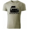 T-ričko BMW 2002 pánske tričko Farba trička: Svetlá Khaki, Veľkosť: XXL