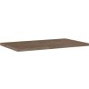 Doska pod umývadlo bez výrezu Jungborn orech leštený 806 x 460 x 280 mm