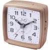 Budík JVD quartz hnědý SRP28.6, možnosť vrátenia tovaru do 12 mesiacov