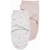 Meyco Zavinovačka 2 balenie Dots Pink Uni Light Pink