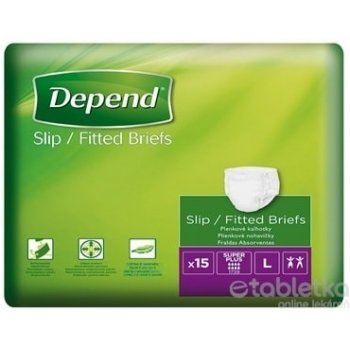 Depend Slip Super Plus L 15 ks