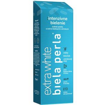 Dimenzia Biela perla Intenzívne bielenie zubov bieliaca zubná pasta 75 ml