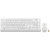 A4tech Set klávesnice+myš FG1012, Bezdrátový, US, bílá