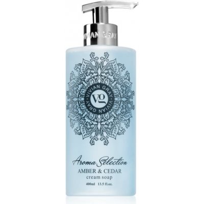 Vivian Gray Aroma Selection Amber & Cedar krémové tekuté mydlo 400 ml