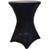 TENTino Elastický obrus EXTREME na koktailový bistro stôl 60 cm VIAC FARIEB Farba obrusu: ČIERNA / BLACK