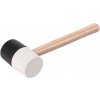 Kladivo Strend Pro HM232 680 g, 300mm, gumené, BlackWhiteHead, drevená rúčka