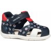 Geox detské sandále Zapito navy/red